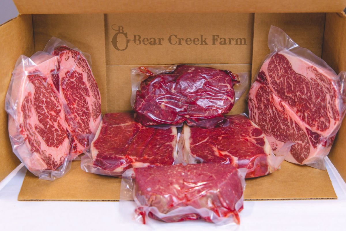 High Steaks Box Bear Creek Farm